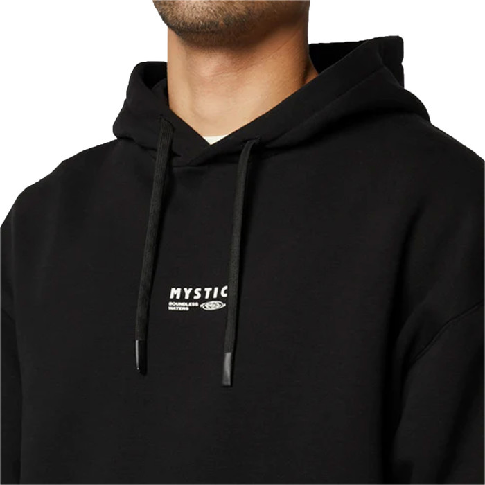 2023 Mystic Mens Tactic Hood Sweater 35104.24003 - Black